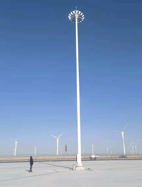 瓜州高速路服务区可克达拉高杆灯项目