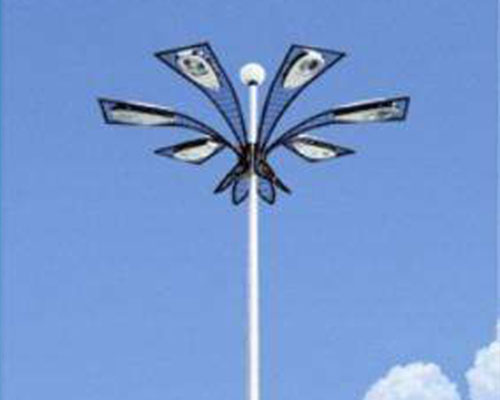 可克达拉高杆灯