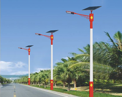 可克达拉民族特色路灯