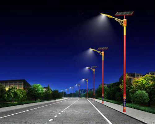 可克达拉民族特色路灯