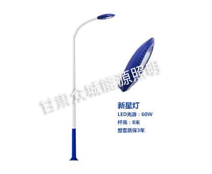 可克达拉爆款市电路灯