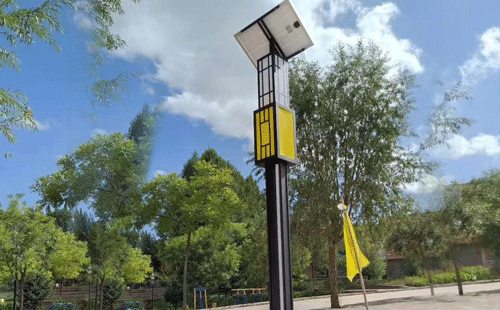 可克达拉智慧路灯安装