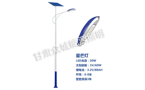 可克达拉太阳能路灯核心技术参数解读